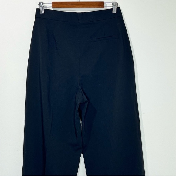 Zara Emmanuelle Alt Collab Into the Classics Pleated Black Pants Wool Blend RARE - Picture 11 of 14
